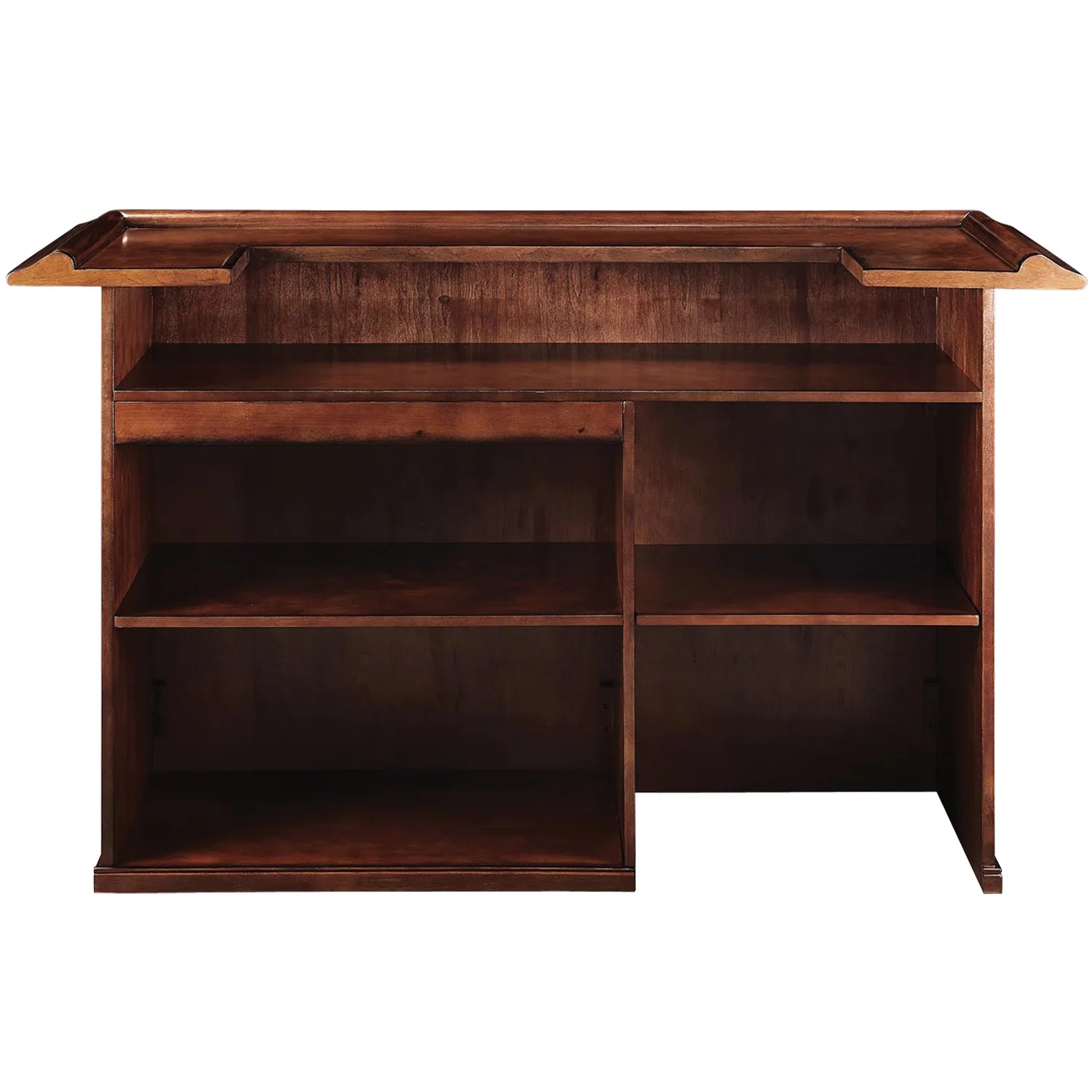 Ram Game Room 72" English Pub Style Bar - Chestnut
