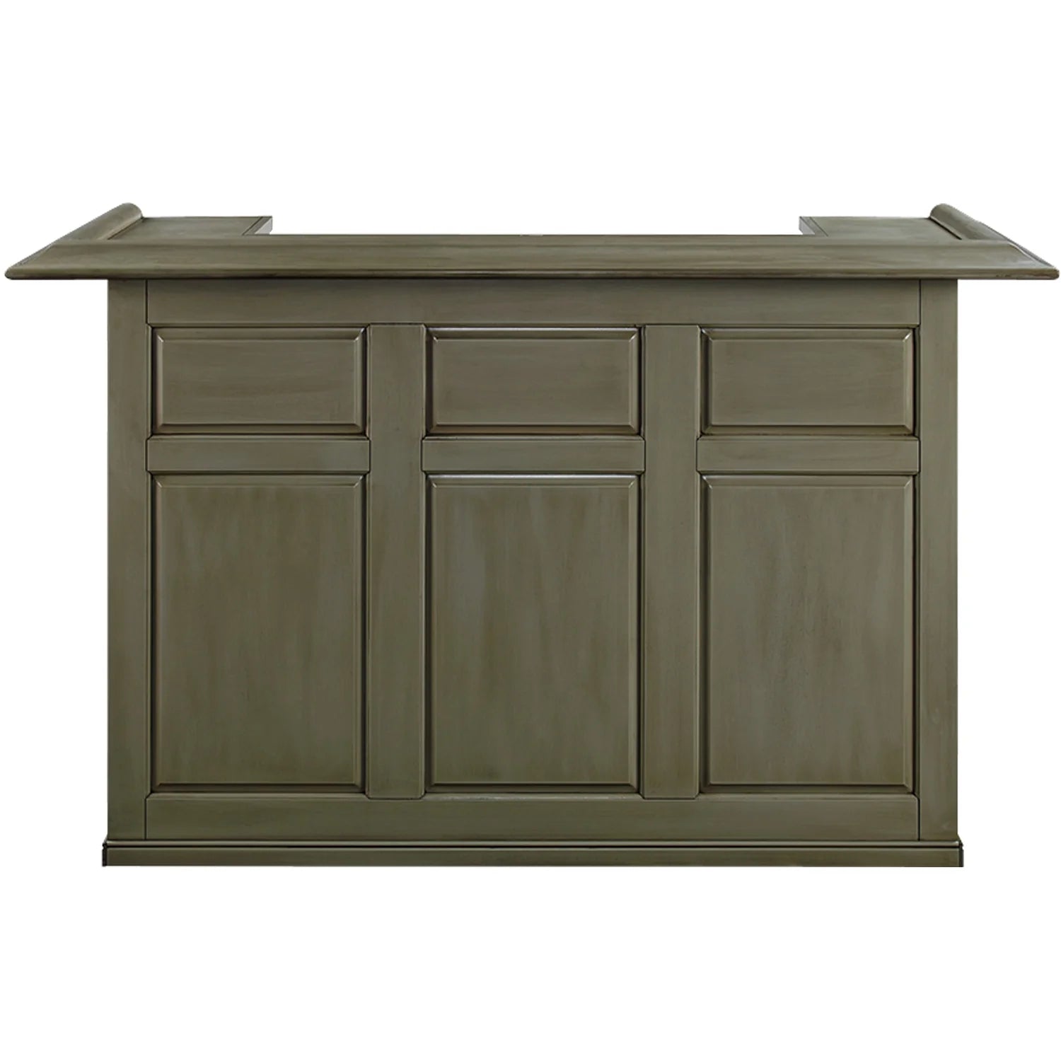 Ram Game Room 72" English Pub Style Bar - Slate