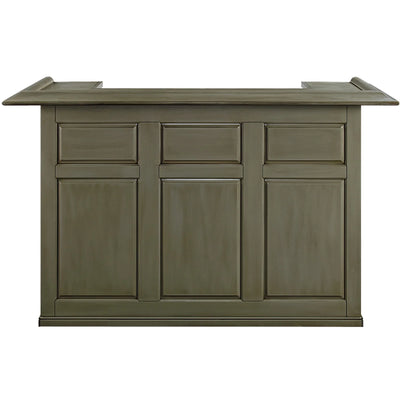 Ram Game Room 72" English Pub Style Bar - Slate