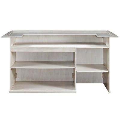Ram Game Room 84" English Pub Style Bar - Antique White