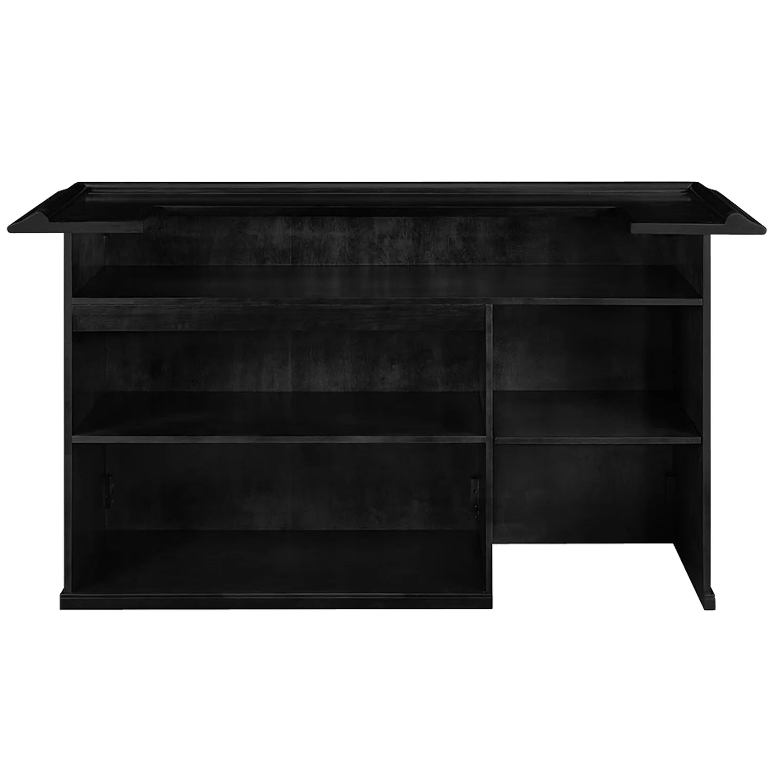 Ram Game Room 84" English Pub Style Bar - Black