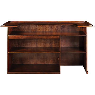 Ram Game Room 84" English Pub Style Bar - Chestnut