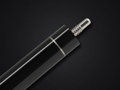 Mezz EC9-K - Black Stained Wood w/Linen Wrap