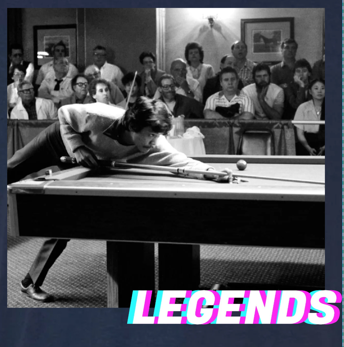 Legends Collection - Efren Reyes - The Playing Pose Tee