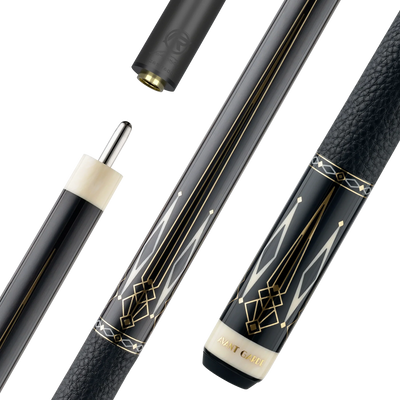 Predator LE Avant Garde Pool Cue - Ebony - Leather Luxe Wrap