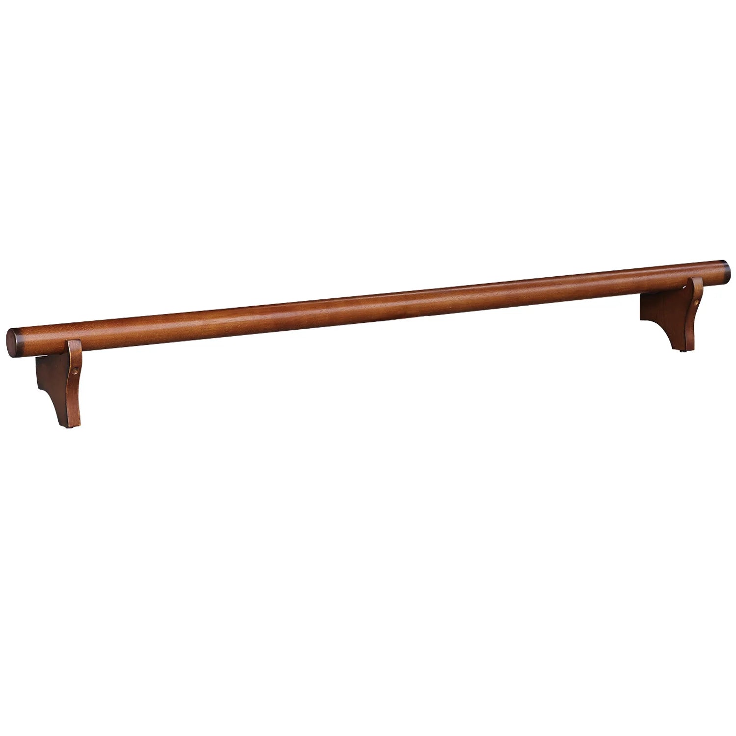 Ram Game Room 48" Dry Bar Foot Rail - Chestnut