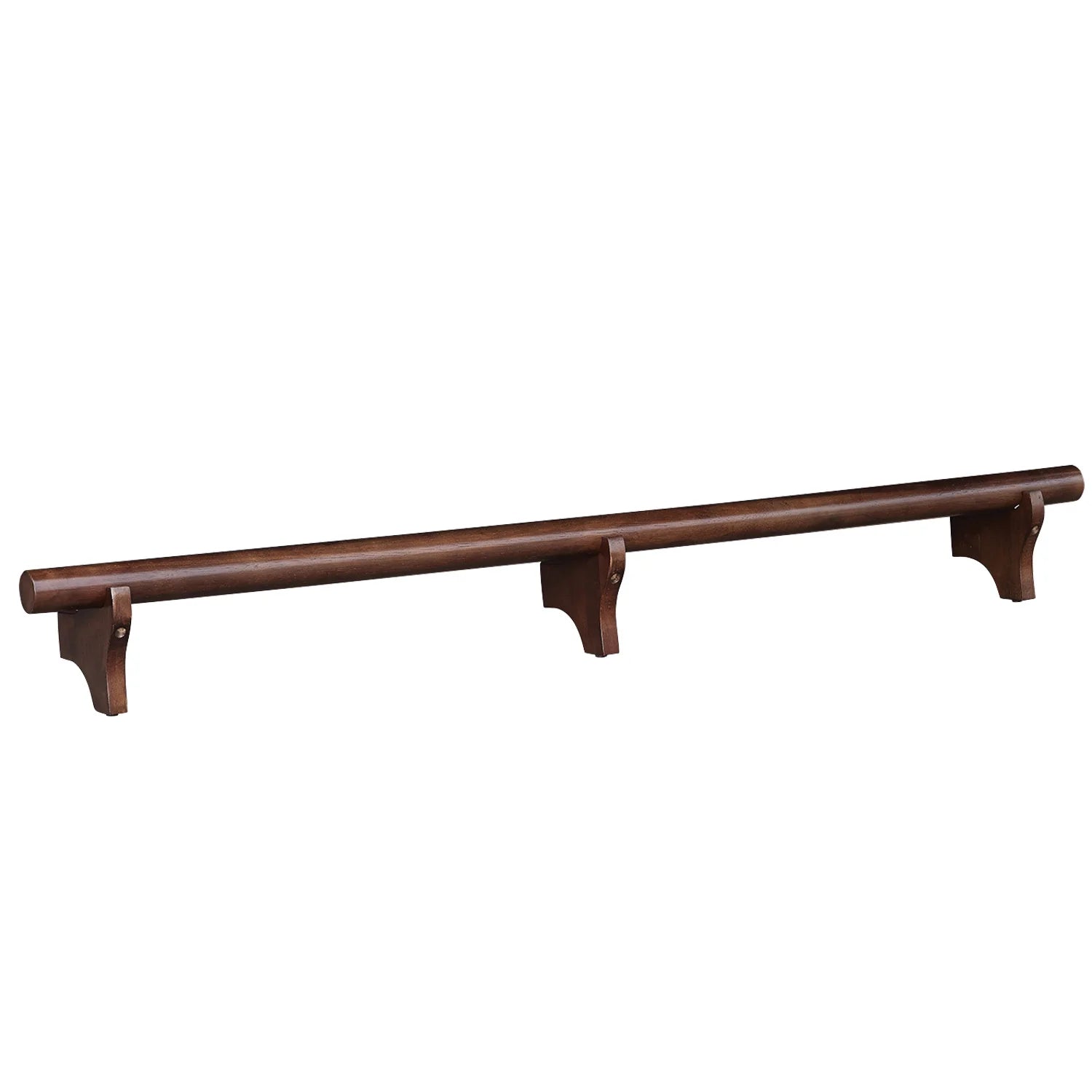 Ram Game Room 60" Dry Bar Foot Rail - Cappuccino