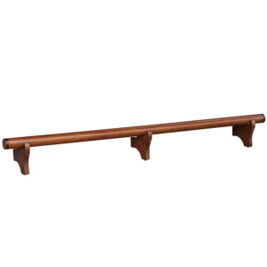 Ram Game Room 72" Dry Bar Foot Rail - Châtaignier