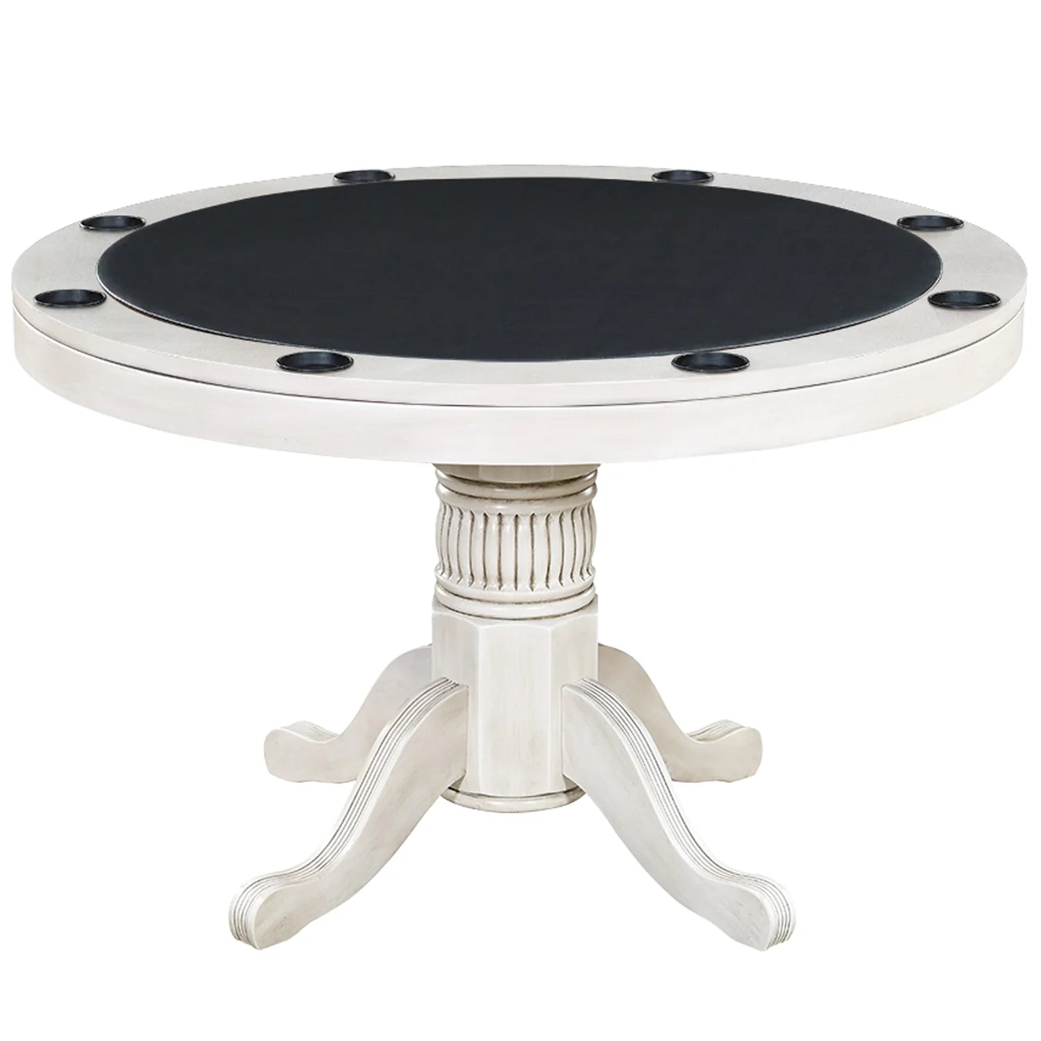 Ram Game Room 48" 2 In 1 Game Table - Antique White