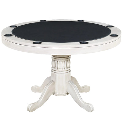 Ram Game Room 48" 2 In 1 Game Table - Antique White