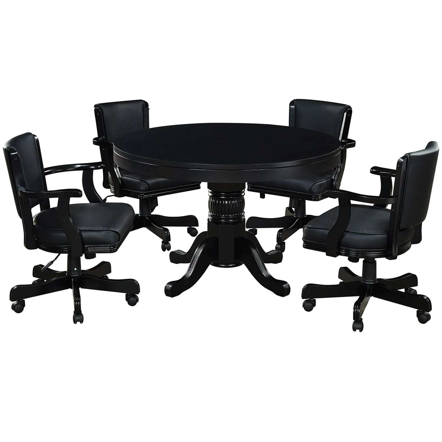 Ram Game Room 48" 2 In 1 Game Table - Black
