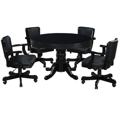Ram Game Room 48" 2 In 1 Game Table - Black