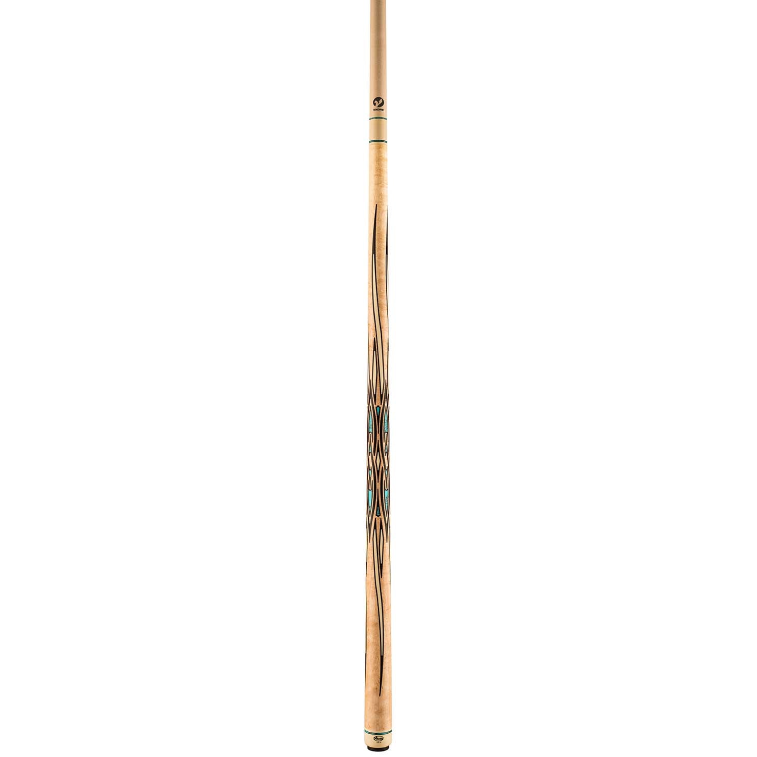Viking Helix HL0604 Birdseye Maple Cue, Khaki Stain