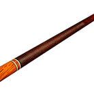 Viking Impero IM0400 Central American Cocobolo Cue, Black/Orange Irish Linen Wrap