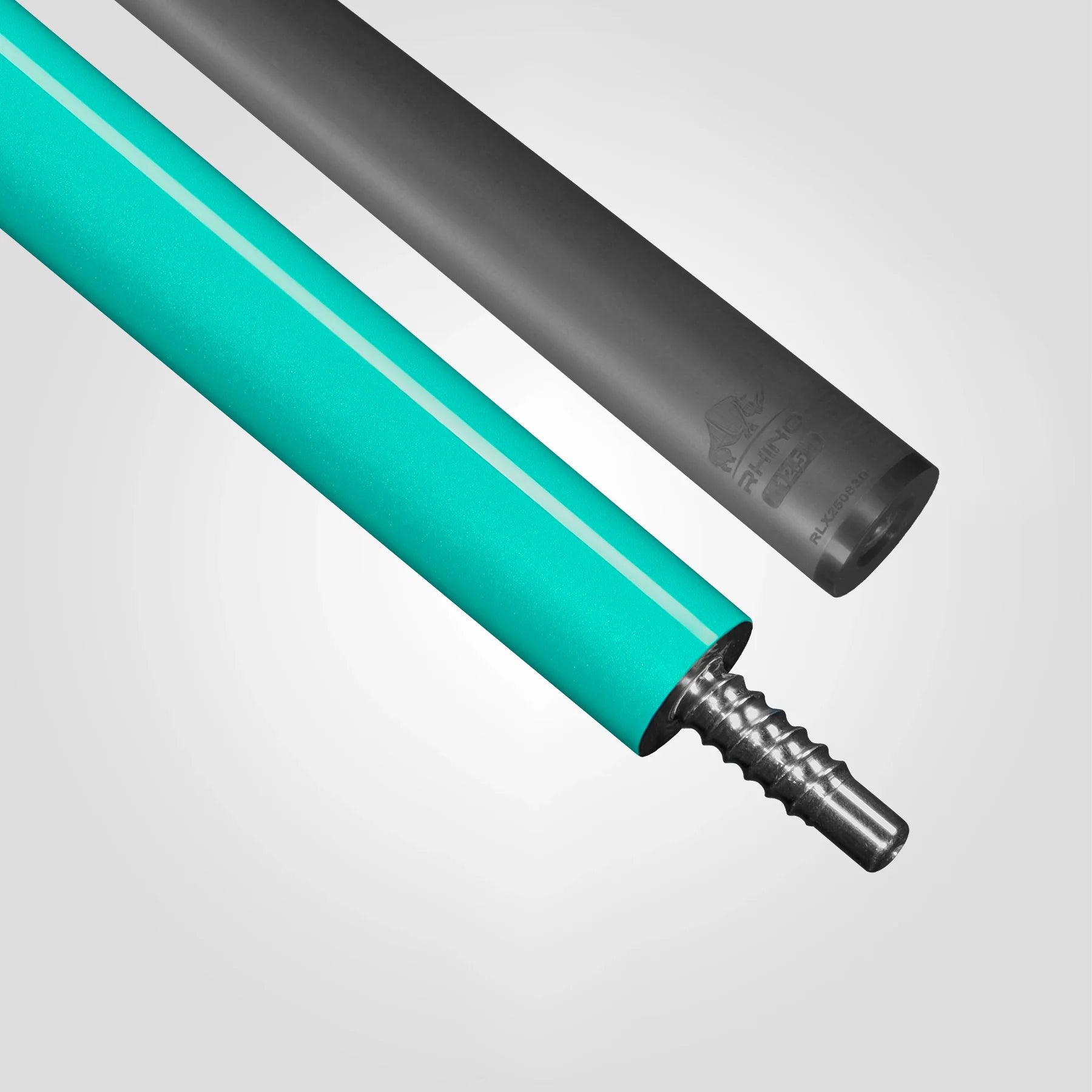Rhino Luminax Wrapless Pool Cue, Tropical Turquoise