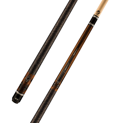 Viking Motore MT0500 East Indian Rosewood Cue, Mirror Inlays