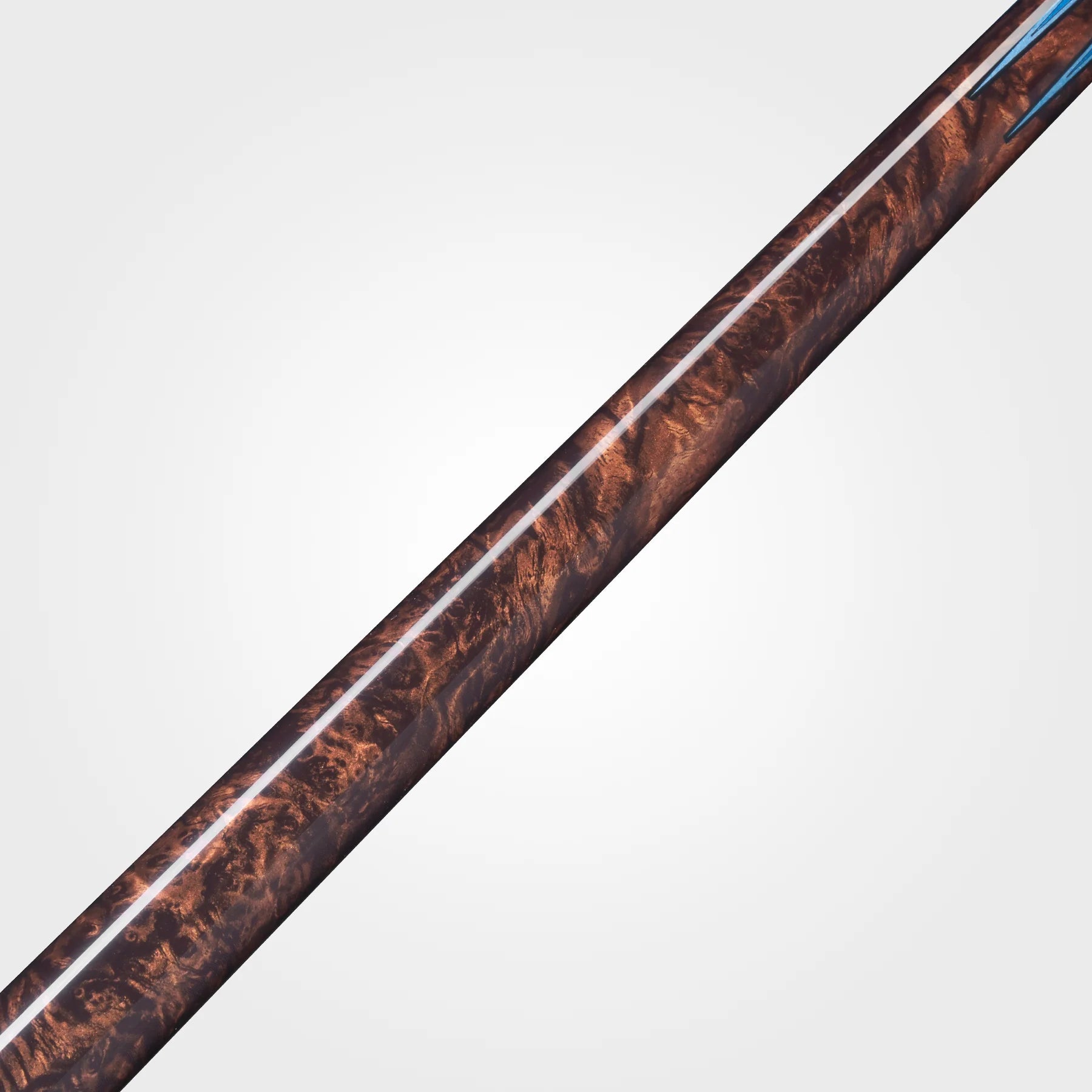 Rhino Must Pool Cue MU1 Burl Bluepoint, 12.5mm