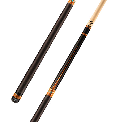 Viking Ovation OV0600 West African Ebony Cue, Pau Ferro Inlays