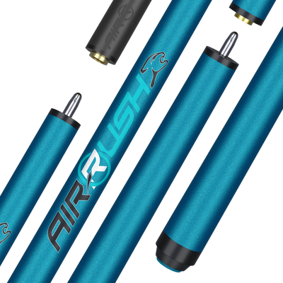 Predator Air Rush® Teal Jump Cue - No Wrap
