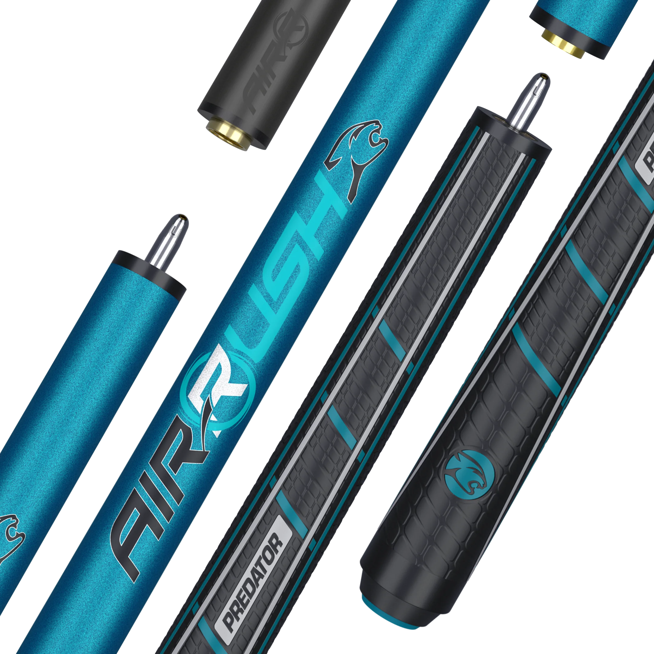 Predator Air Rush® Teal Jump Cue - Sport Wrap