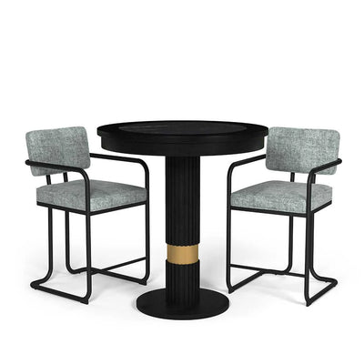 Ram Game Room Prohibition Series Pub Table-Black