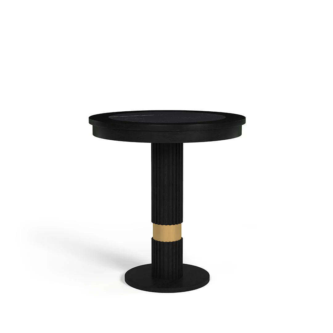 Ram Game Room Prohibition Series Pub Table-Black