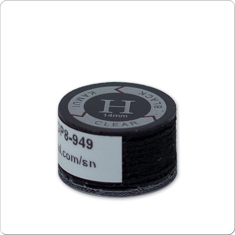 Kamui Clear Black QTKCLRBLK Tip - Single