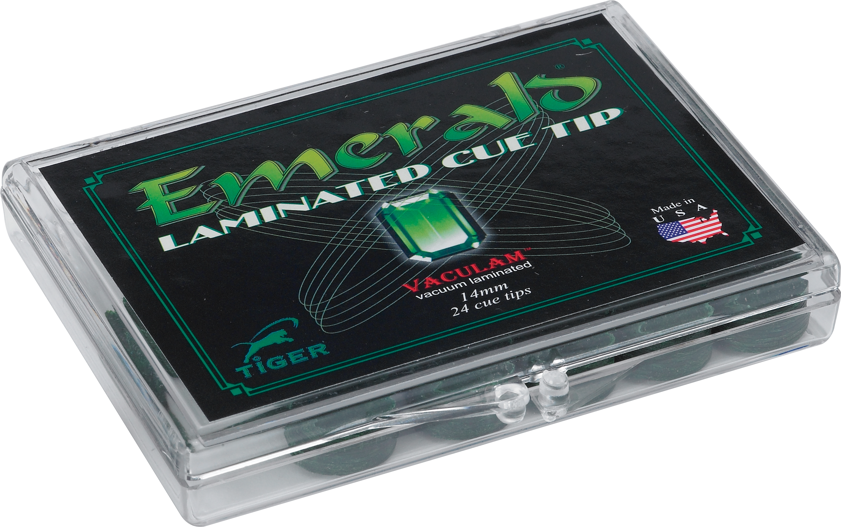 Tiger Emerald QTTEM12 Tips - Box of 12