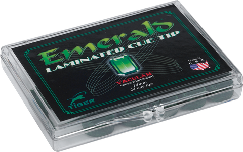 Tiger Emerald QTTEM12 Tips - Box of 12