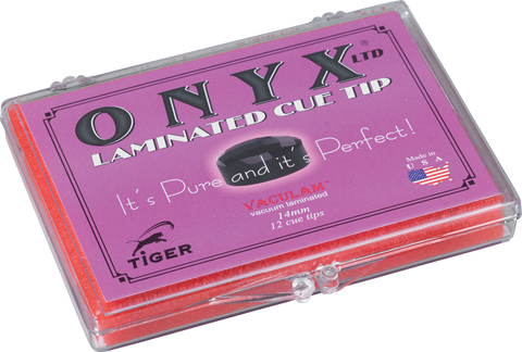 Tiger Onyx QTTON12 Tips - Box of 12