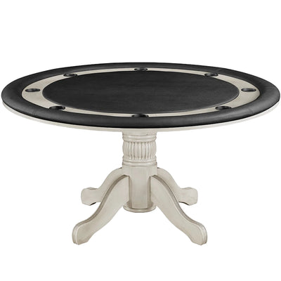 Ram Game Room 60" 2 In 1 Game Table - Antique White