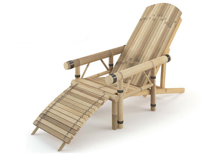 Ram Game Room Adirondack Bamboo Tiki Chair