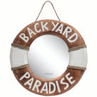 Ram Game Room Backyard Paradise Buoy Mirror