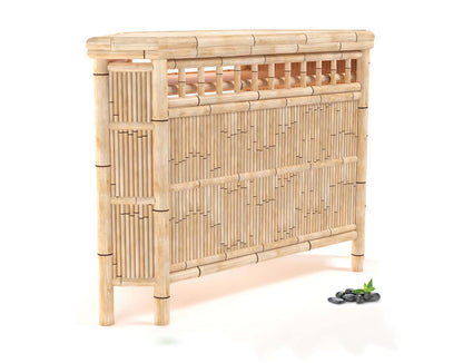 Ram Game Room Bamboo Corner Tiki Bar