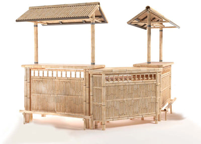 Ram Game Room Bamboo Tiki Bar