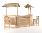 Ram Game Room Bamboo Tiki Bar