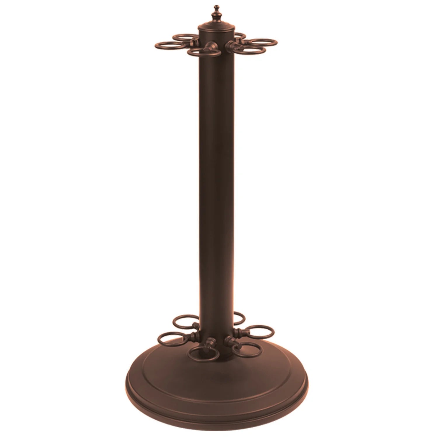 Ram Game Room PCH Metal 24"H Pool Cue Holder, Cappuccino