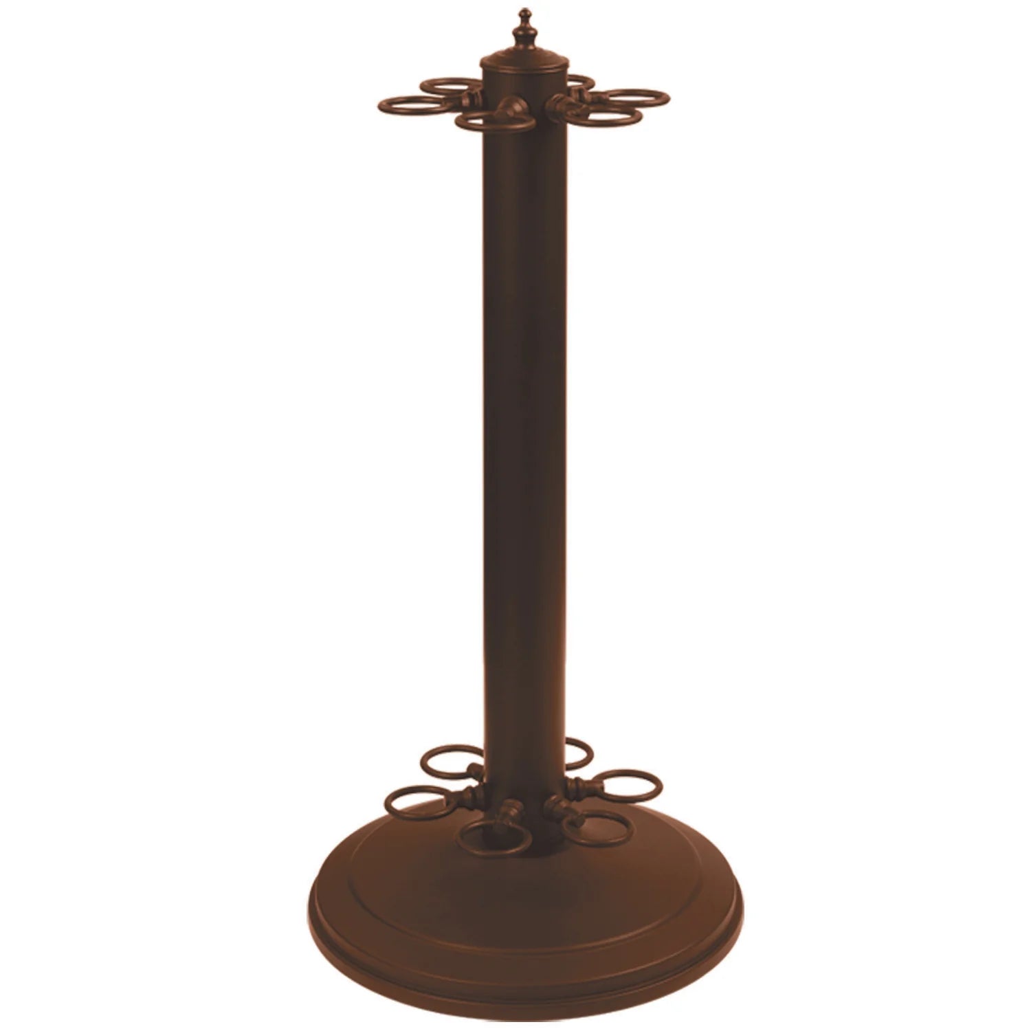 Ram Game Room PCH Metal 24"H Pool Cue Holder, English Tudor