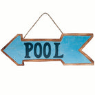 Ram Game Room Pool Arrow Outdoor Sign