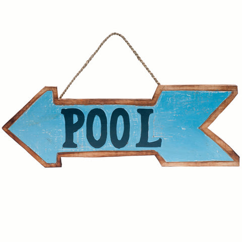 Ram Game Room Pool Arrow Outdoor Sign