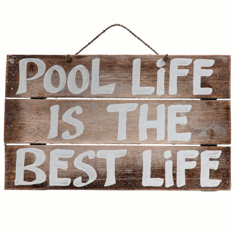 Ram Game Room Pool Life Is The Best Life Sign