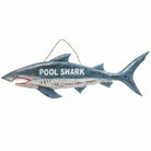 Ram Game Room Pool Shark Shark Shaped Sign