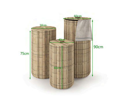 Ram Game Room Set Of 3 Nesting Baskets