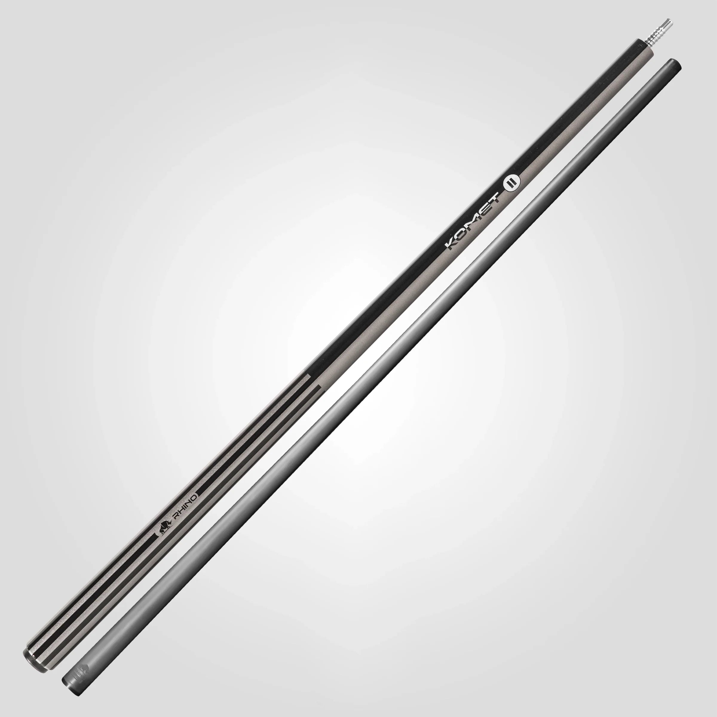 Rhino Komet II Break Cue, Black & Grey