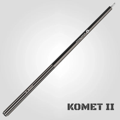 Rhino Komet II Break Cue, Black & Grey
