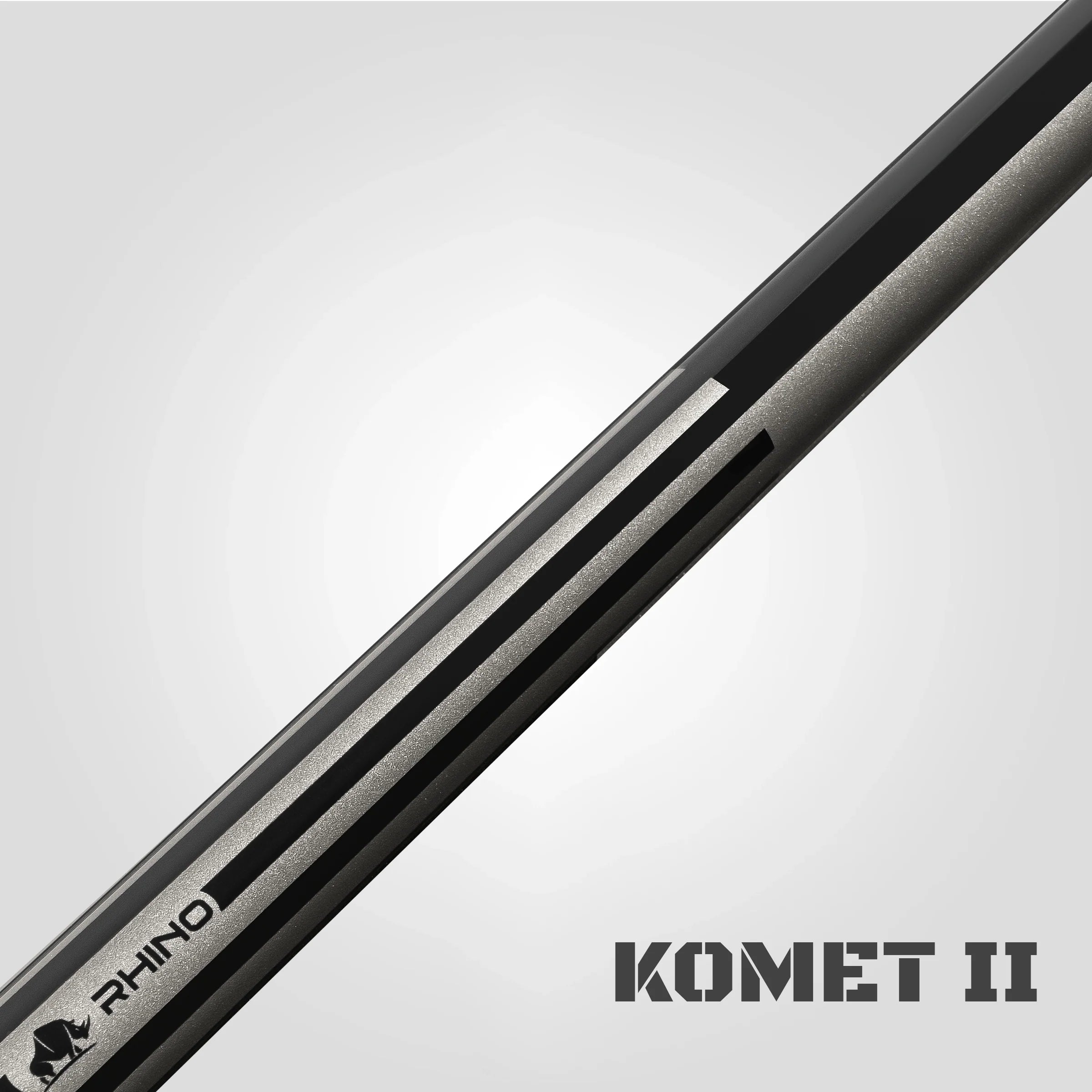 Rhino Komet II Break Cue, Black & Grey