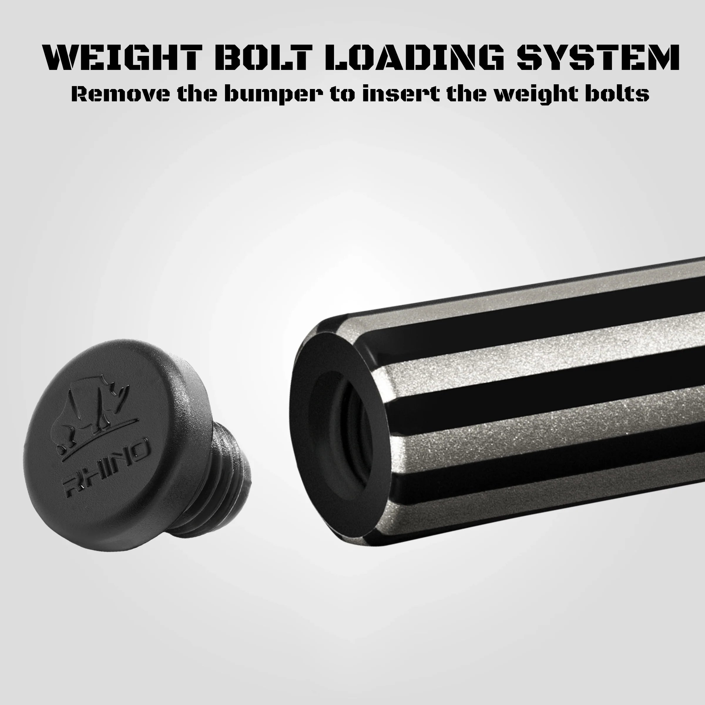 Rhino Komet II Break Cue, Black & Grey