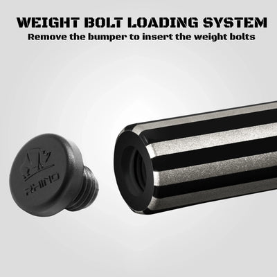 Rhino Komet II Break Cue, Black & Grey