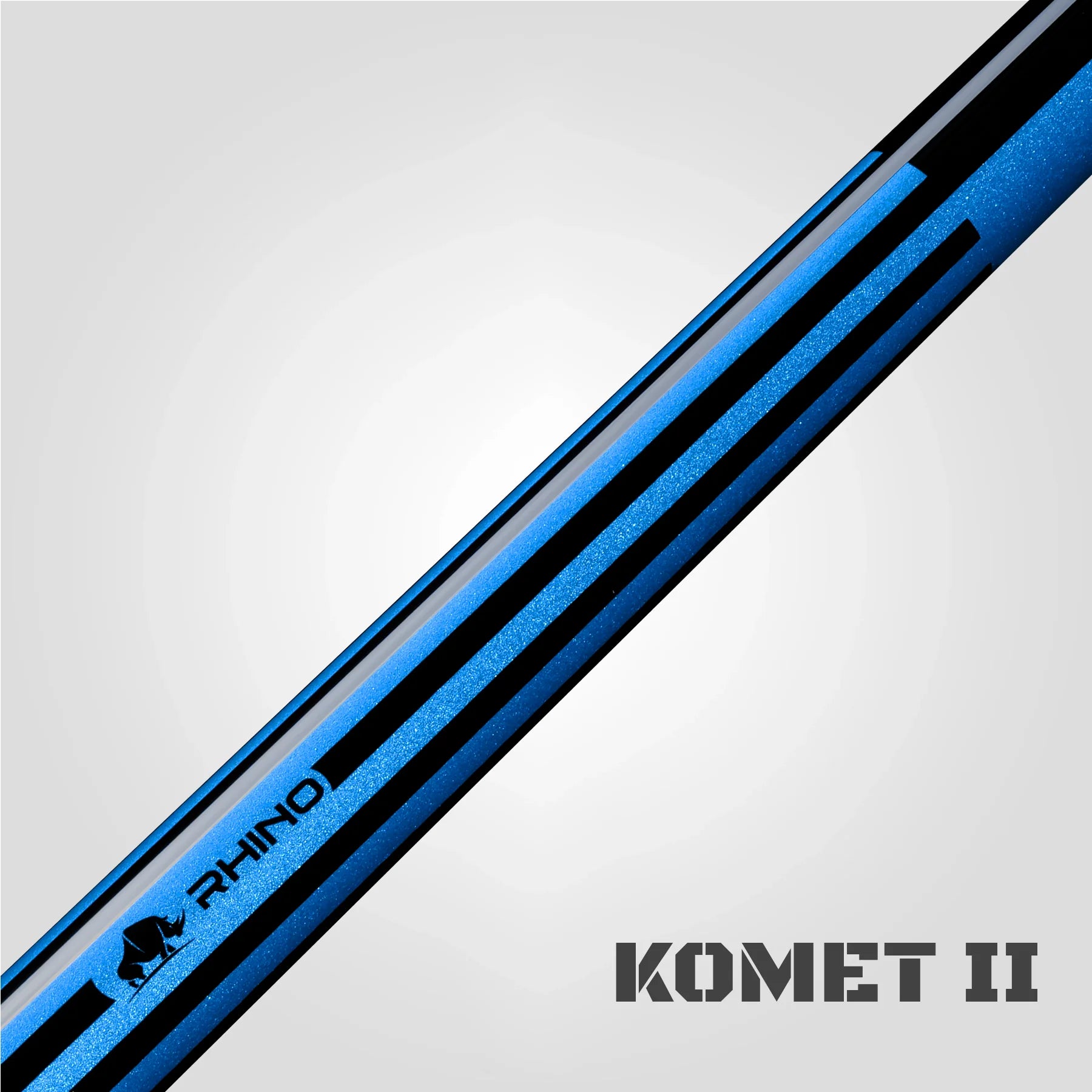 Rhino Komet II Break Cue, Black & Blue