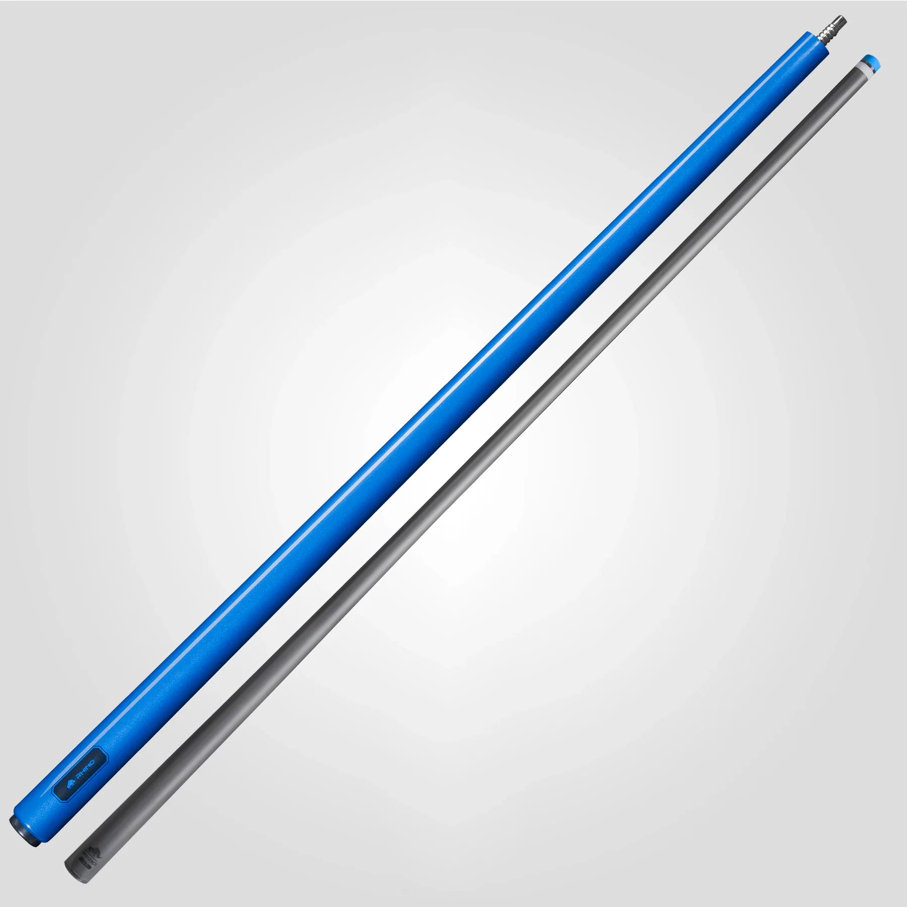 Rhino Luminax Wrapless Pool Cue, Ocean Blue
